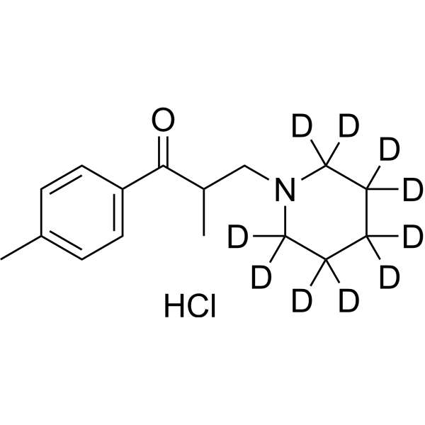 Tolperisone-d10 hydrochloride (Tolperisone d10 hydrochloride) 1185160-65-9
